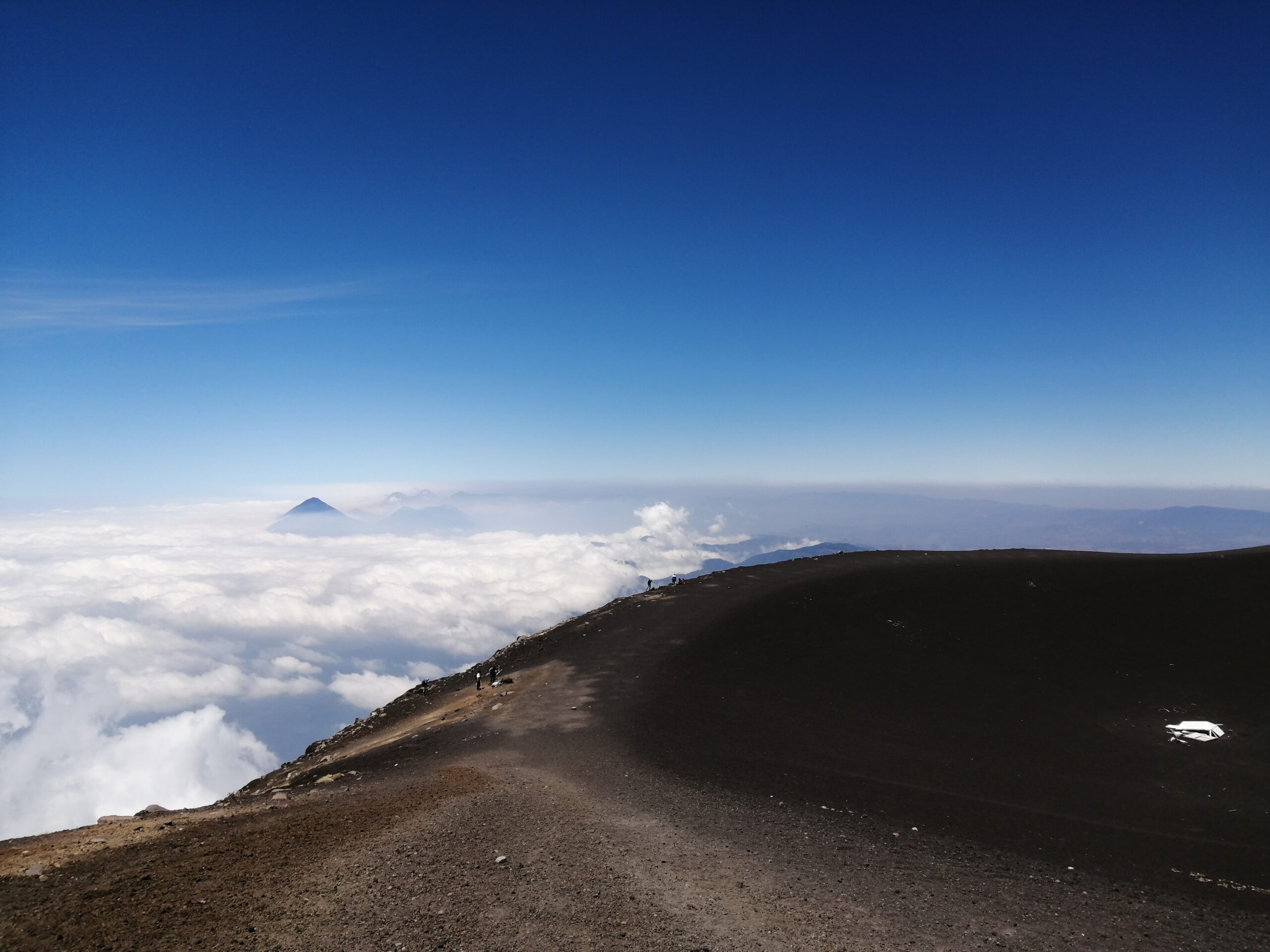 Vista del Volcán Acatenango